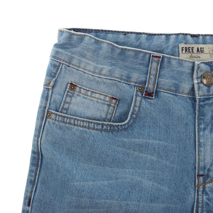 Джинсы для мальчика, рост 146 (76) см, цвет синий