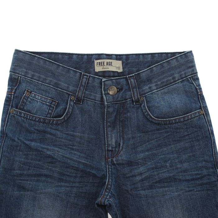 Джинсы для мальчика, рост 128 (68) см, цвет тёмно-синий