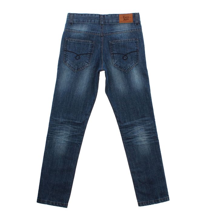 Джинсы для мальчика, рост 128 (68) см, цвет тёмно-синий