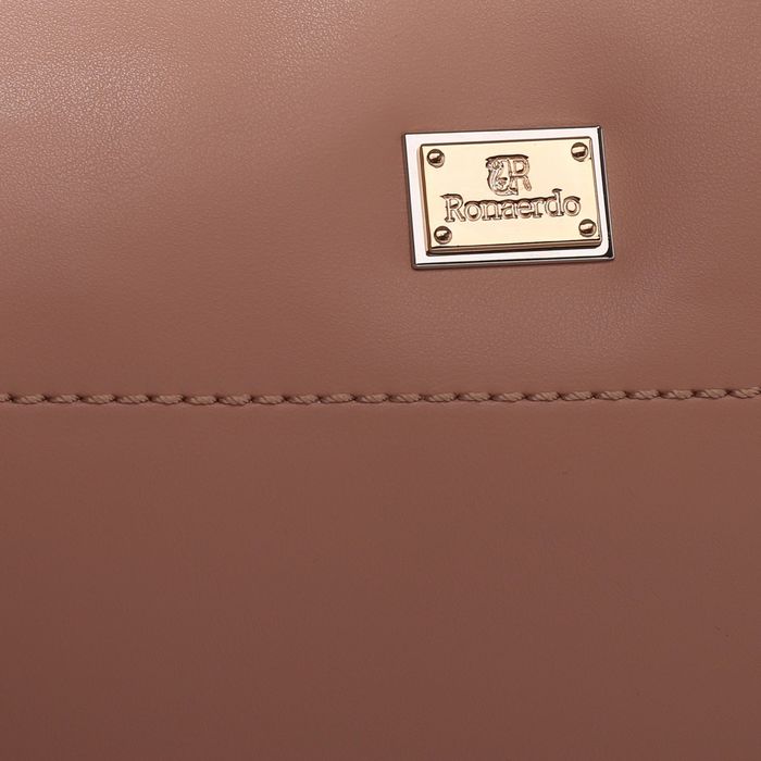 Сумка женская на молнии, 1 отдел, наружный карман, длинный ремень, цвет розовый