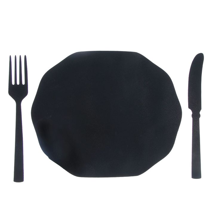 Магнитно-грифельная доска "Время обеда" 48х32 см