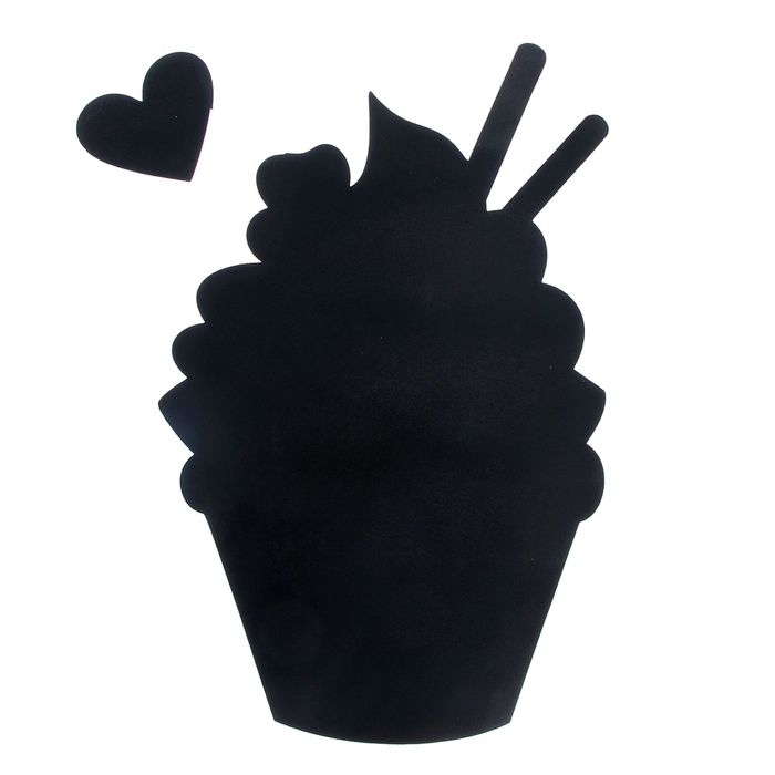 Магнитно-грифельная доска "Пирожное" 30х46 см