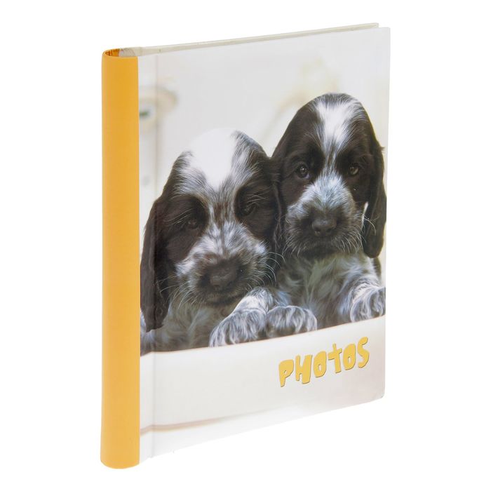 Фотоальбом магнитный 20 листов "Щенята" 25х20х2,5 см
