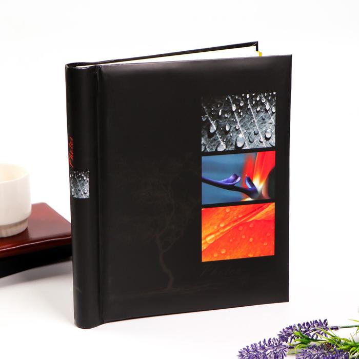 Фотоальбом магнитный 20 листов "Капли росы" 29х24,5х2,5 см