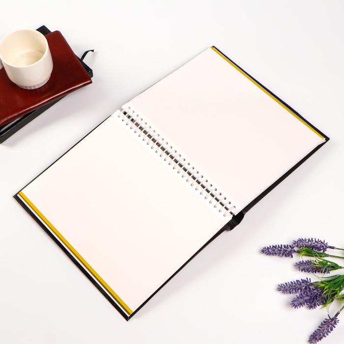 Фотоальбом магнитный 20 листов "Капли росы" 29х24,5х2,5 см