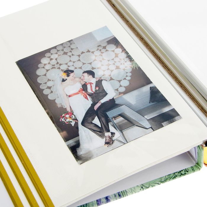 Фотоальбом магнитный 20 листов "Мишутки у домика" МИКС в коробке 26х20,5х5,5 см