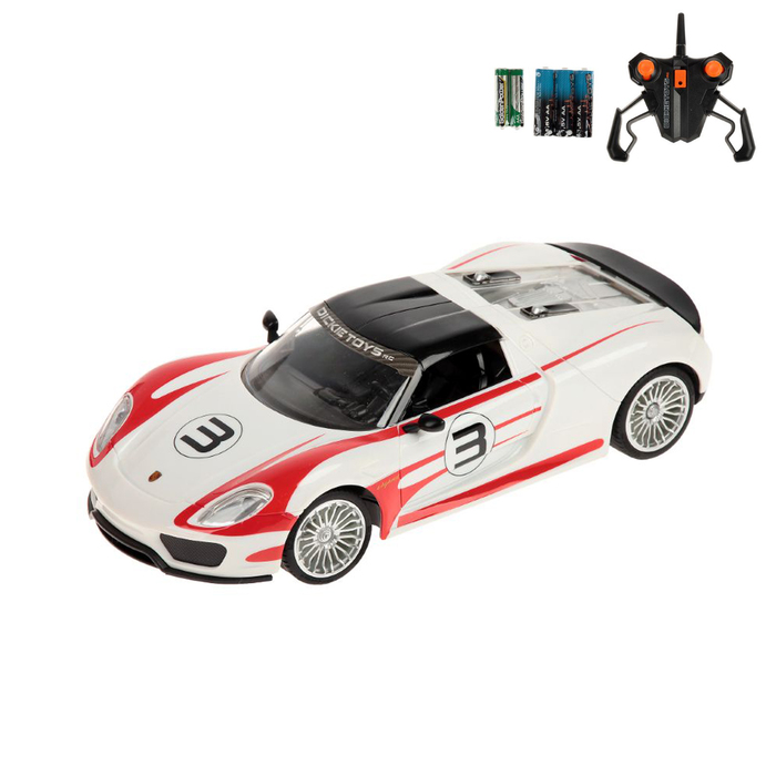 Машина на радиоуправлении "Porsche Spyder", масштаб 1:16