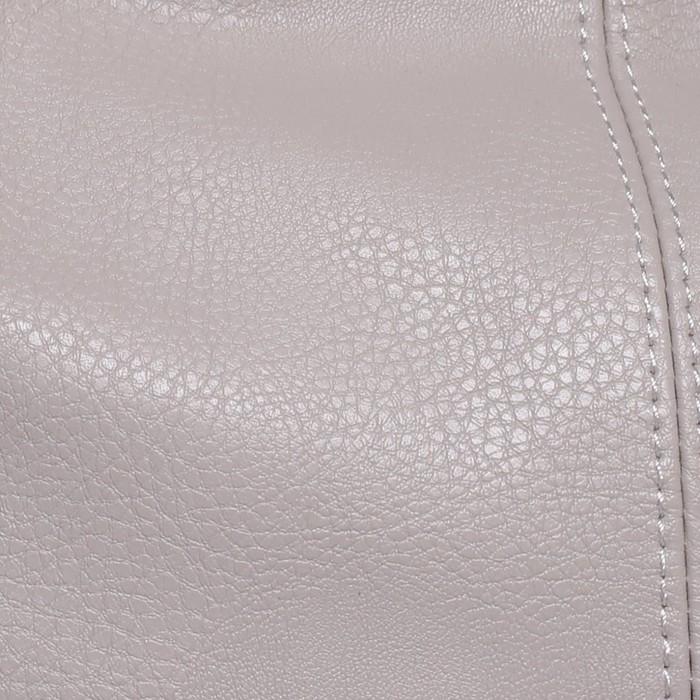 Сумка женская на молнии, 1 отдел с перегородкой, наружный карман, цвет серый