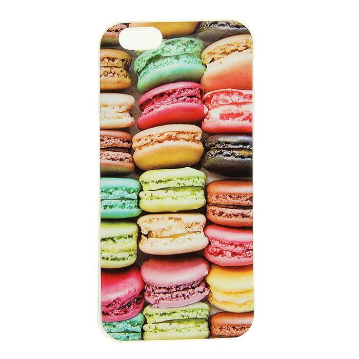 Силиконовый чехол для iPhone 6/6s "Макаруны"