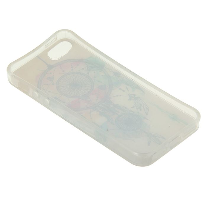 Силиконовый чехол Luazon для iPhone 5/5s/SE "Ловец снов"