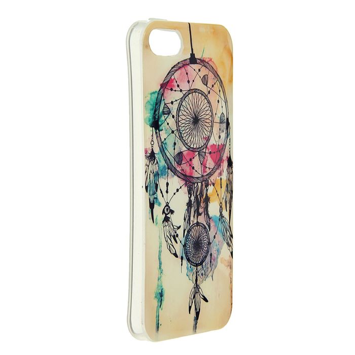 Силиконовый чехол Luazon для iPhone 5/5s/SE "Ловец снов"