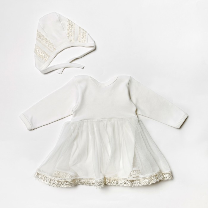 Комплект детский, рост 62 см, цвет молочный К-67-04_М