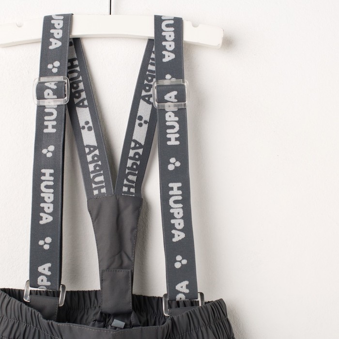 Полукомбинезон для мальчика "TEVIN", рост 104 см, цвет серый 00048