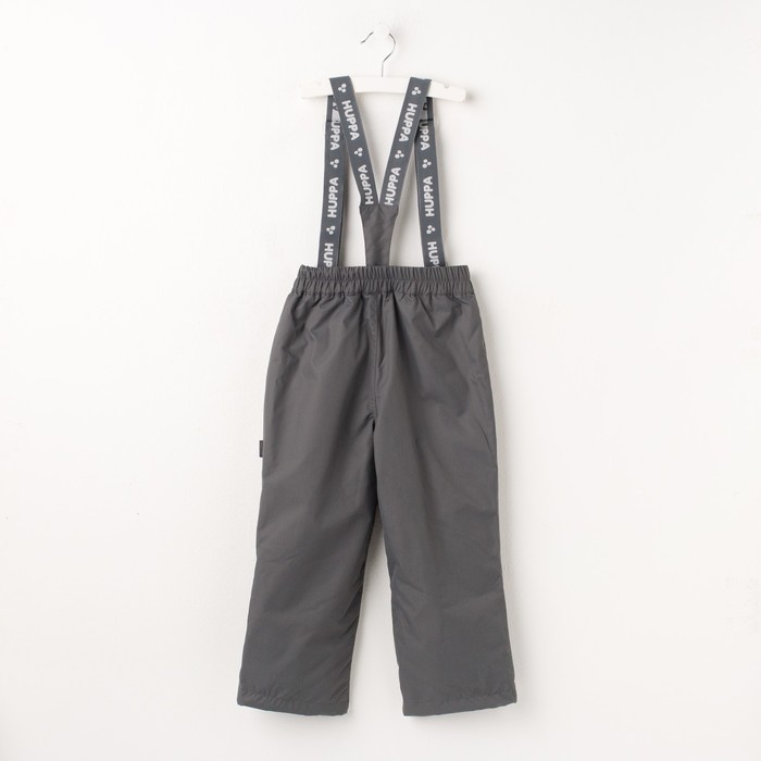 Полукомбинезон для мальчика "TEVIN", рост 110 см, цвет серый 00048