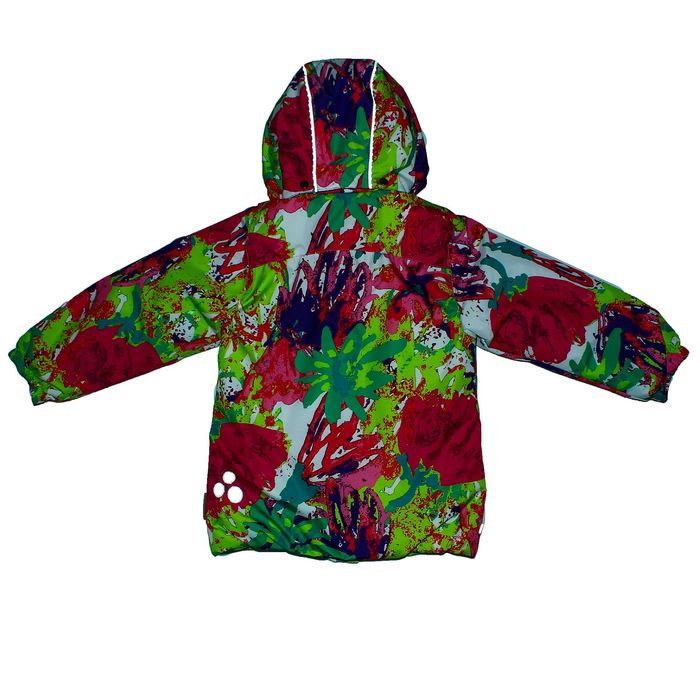 Комплект для девочек "CLARA", рост 110 см, цвет белый с принтом/фуксиа 71220