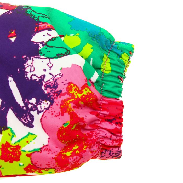 Комплект для девочек "CLARA", рост 110 см, цвет белый с принтом/фуксиа 71220