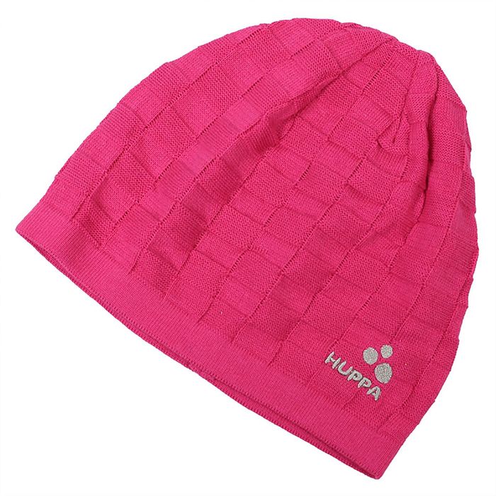 Шапка вязаная для девочки "PEEP", размер S (1-2 года), цвет фуксия