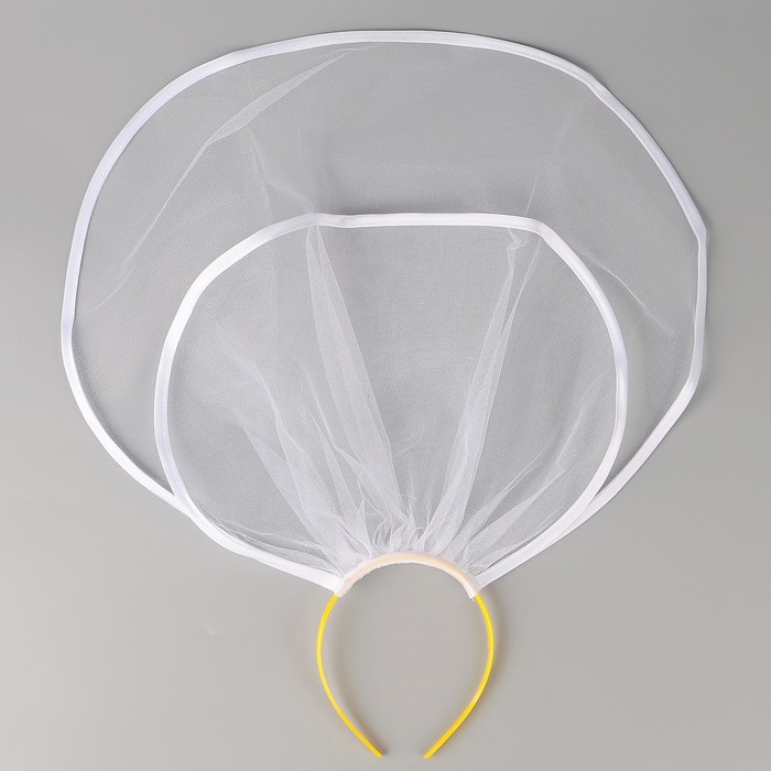 Фата для девичника двухъярусная