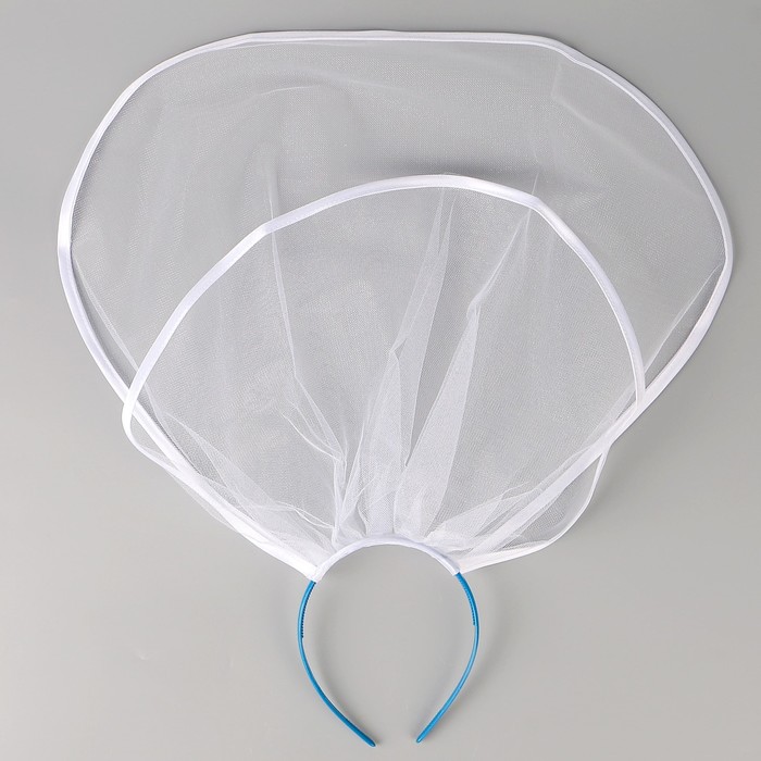 Фата для девичника двухъярусная