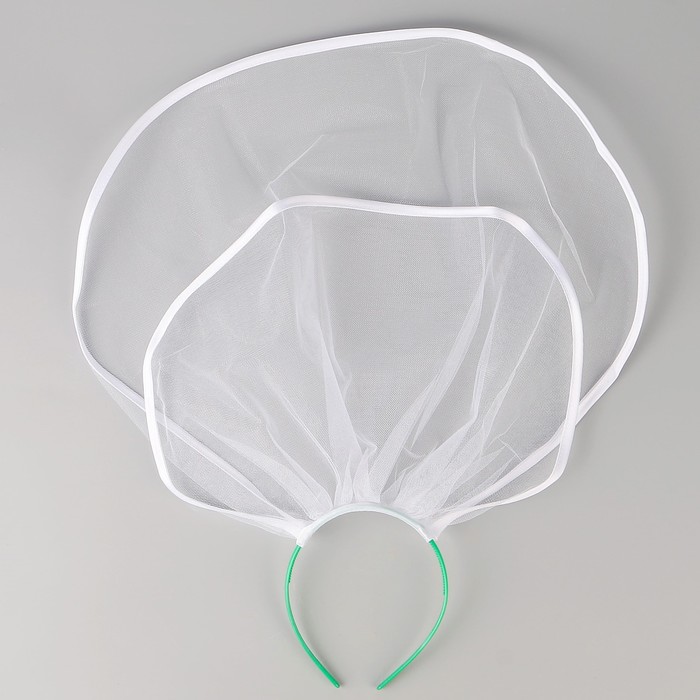 Фата для девичника двухъярусная