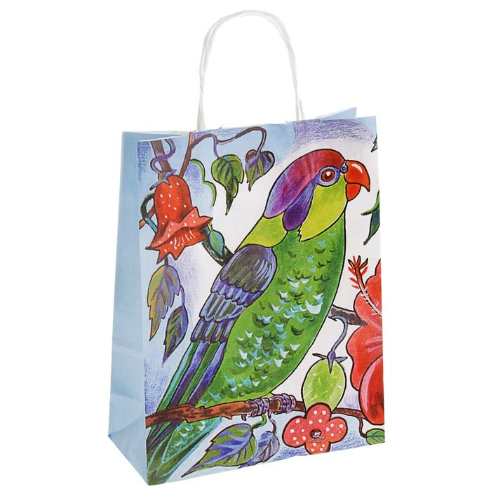 Пакет крафт "Ара", 25 х 11 х 32 см