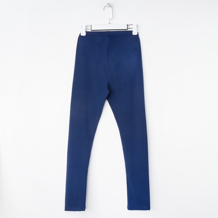 Легинсы для девочки "Маки", рост 116 см, цвет синий ЖРЛ130800