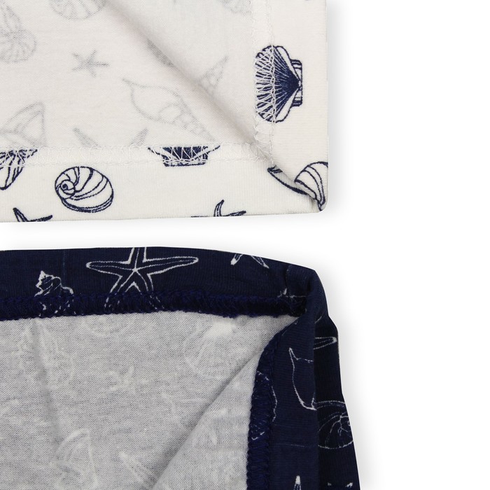 Гарнитур для мальчика "Океания", рост 128 см (64), цвет белый/синий ПНГ173800н_1