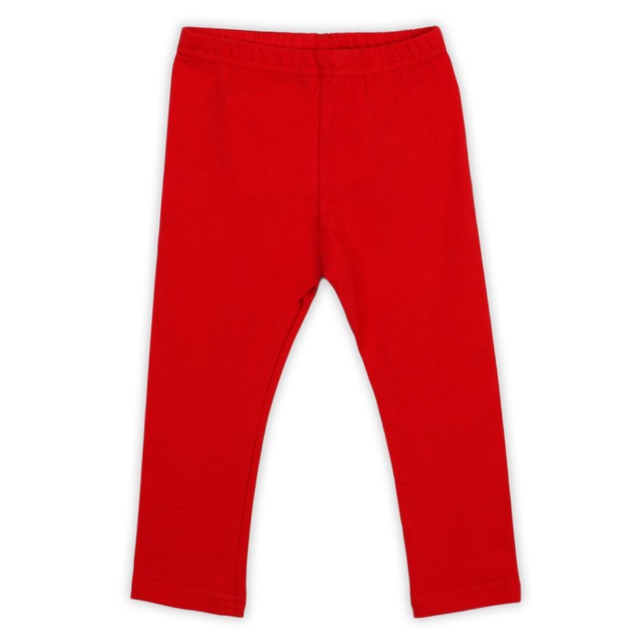 Легинсы для девочки "Волшебная радуга", рост 86 см (48), цвет красный ДРЛ894804_М