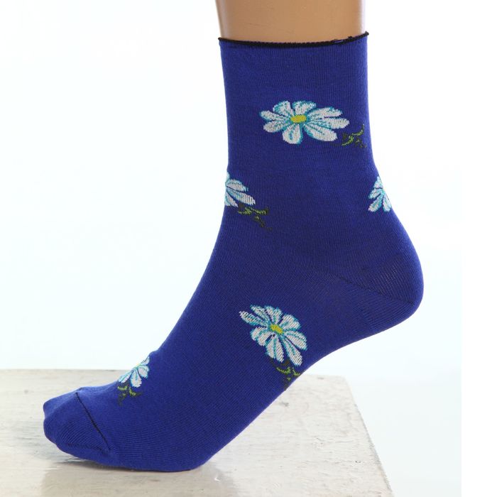 Носки женские с ослабленной резинкой, размер 23-25, цвет МИКС, арт. с986