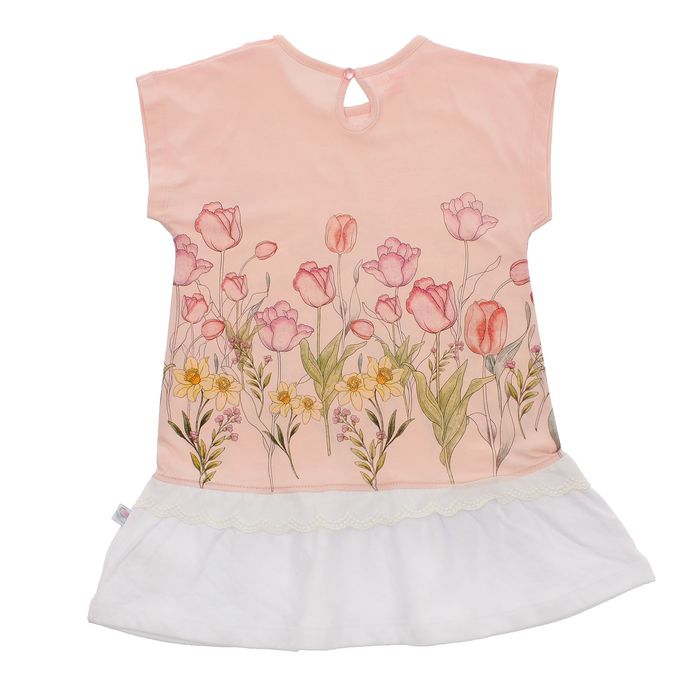 Платье для девочки, рост 98 см, цвет розовый