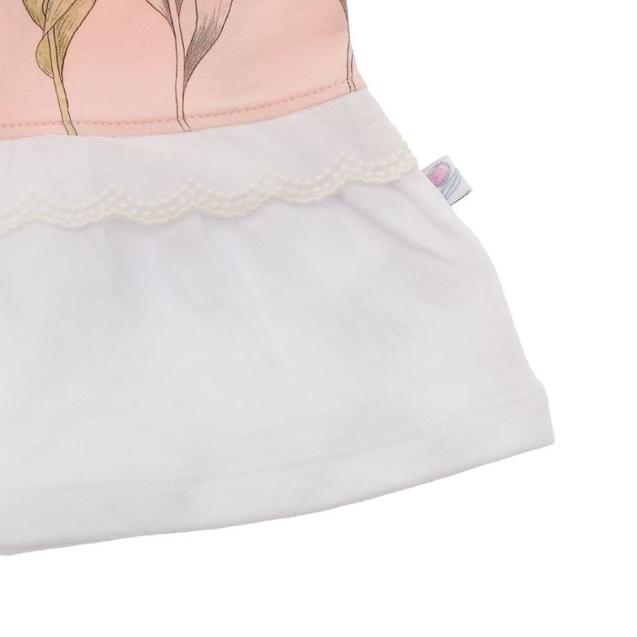 Платье для девочки, рост 98 см, цвет розовый