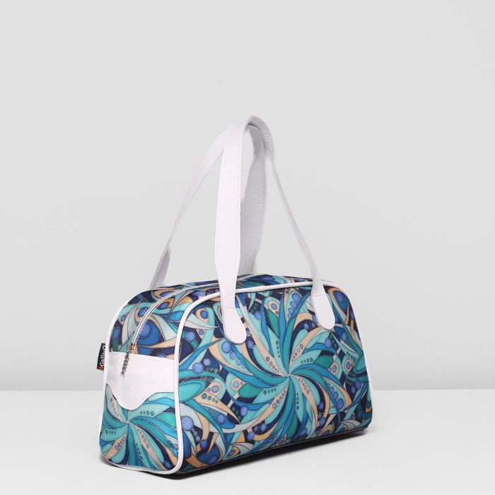 Сумка женская, отдел на молнии, разноцветная