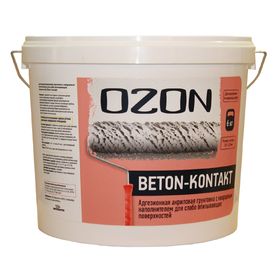 Грунтовка Бетон-контакт OZON Beton-kontakt ВД-АК 040М акриловая 13 кг от Сима-ленд
