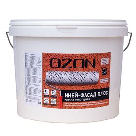 

Краска текстурная OZON "Иней-фасад" ВД-АК 163(4)М акриловая 40 кг