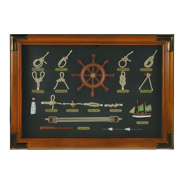 Картина «Морские детали» в раме, 5 х 48 х 68 см