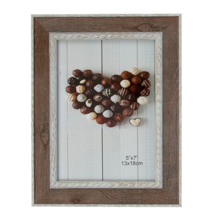 Фоторамка пластик 13х18 см "Миндальное искушение" 23х18 см