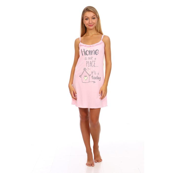 Сорочка женская НС152 МИКС, размер 48