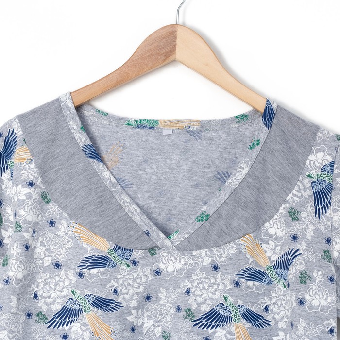 Пижама женская (джемпер, бриджи) ПК16 МИКС, размер 56