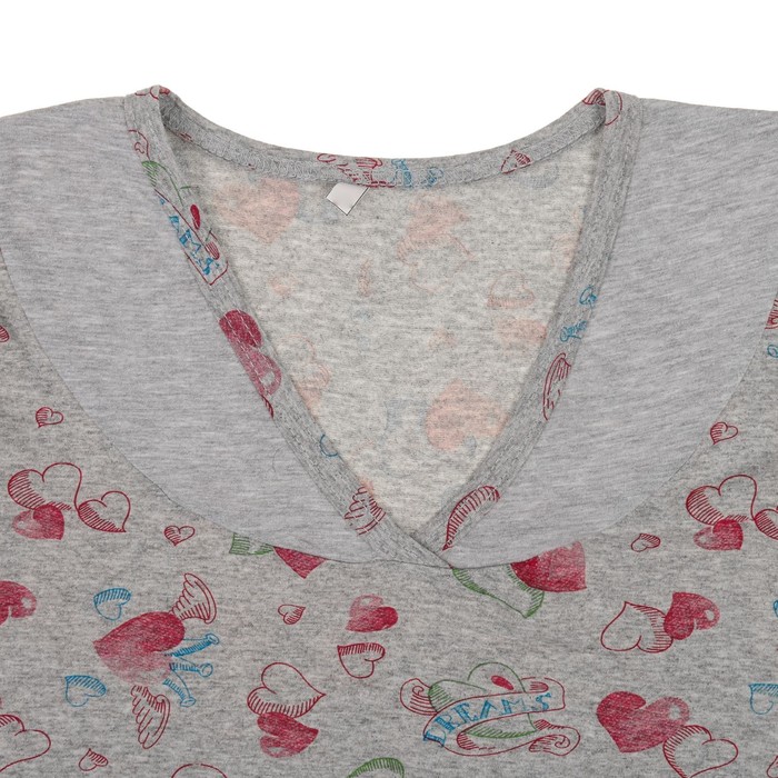 Пижама женская (джемпер, бриджи) ПК16 МИКС, размер 50