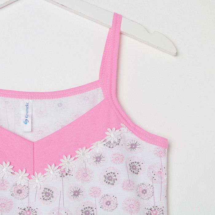 Пижама женская (майка, шорты) ПК25 МИКС, размер 46