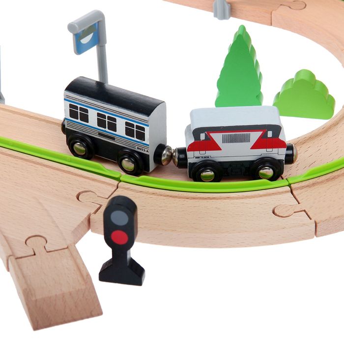 Железная дорога "Трасса" 59 элементов