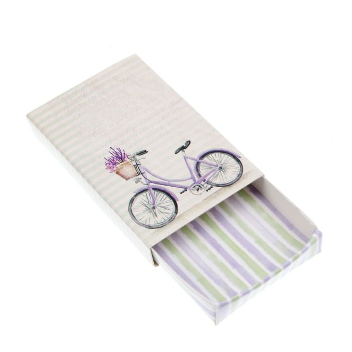 Набор декоративных коробочек "Лавандовые сны", 4 шт.