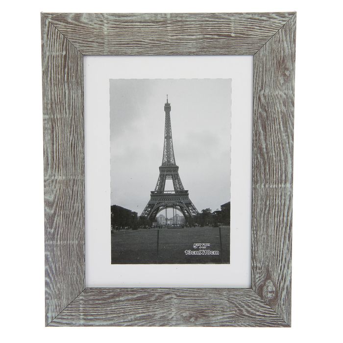 Фоторамка пластик 13х18 см "Пенсильвания" под древесину 23,5х18,5х1 см