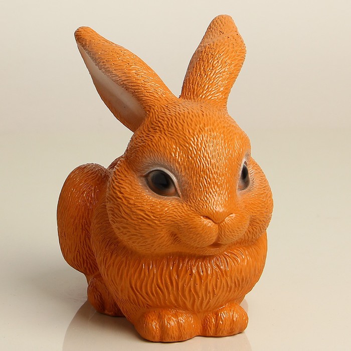 Копилка "Зайка пушистый" 18см МИКС