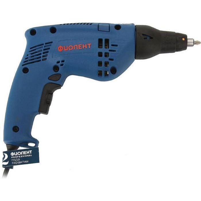 Шуруповерт "Фиолент" ШВ 3-6-РЭ, 610Вт, шетигран. патрон, сетевой
