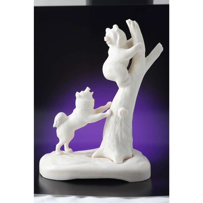 Статуэтка «Медвежонок с собакой» 14х11х7,7 см