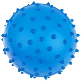 Мячик массажный, матовый пластизоль d=10 см, 22 г, цвета МИКС Ош