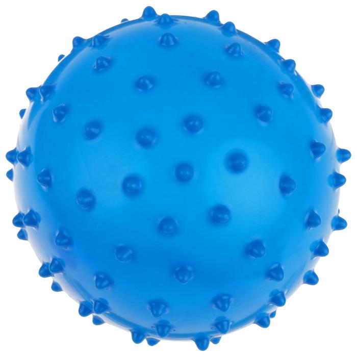 Мячик массажный, матовый пластизоль d10 см, 22 г, цвета МИКС