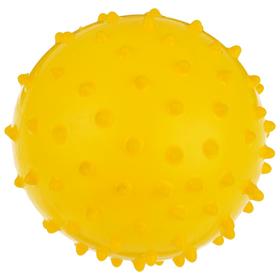 Мячик массажный, матовый пластизоль d=10 см, 22 г, цвета МИКС от Сима-ленд