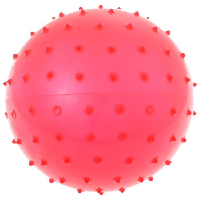 купить Мячик массажный цвет матовый пластизоль d=16 см 35гр, цвета МИКС